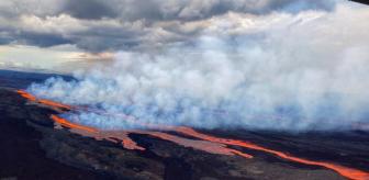 Dünyanın en aktif yanardağı yeniden lav püskürtmeye başladı