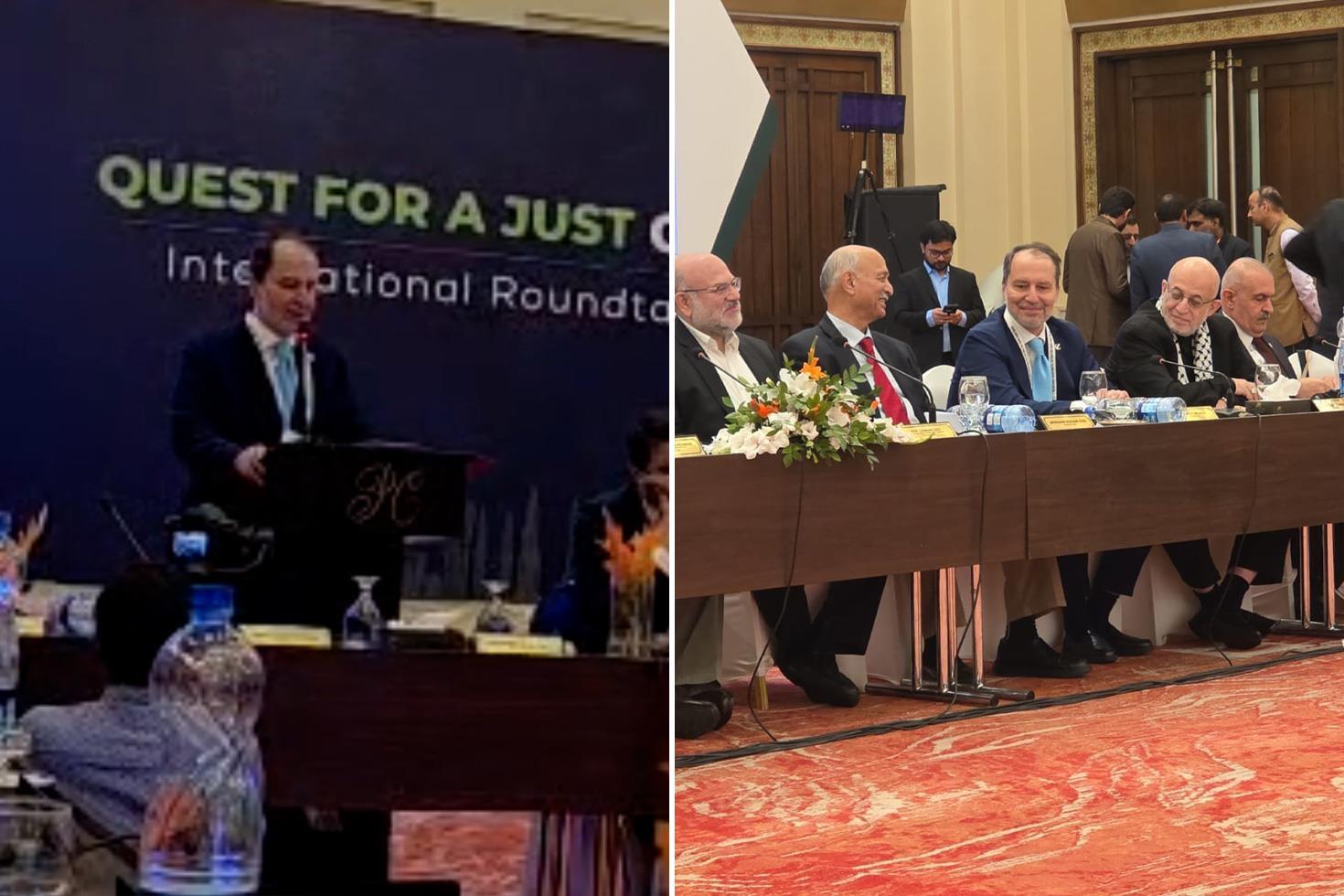 Erbakan’ın 8 dakikalık konuşması Pakistan’daki konferansa damga vurdu