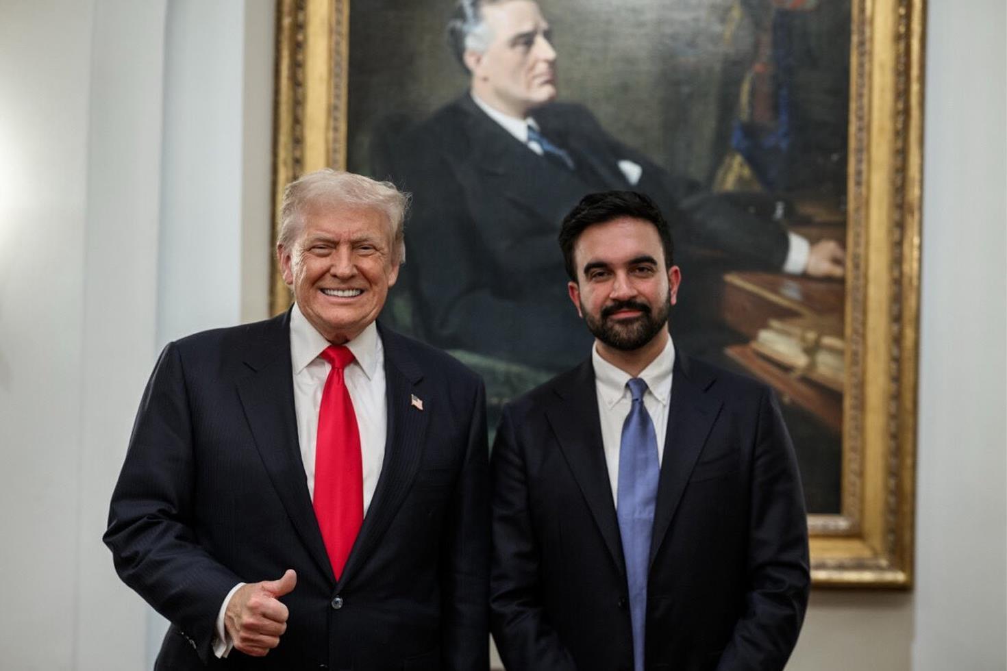 Trump’la buluşan Mamdani söylemlerini değiştirmedi