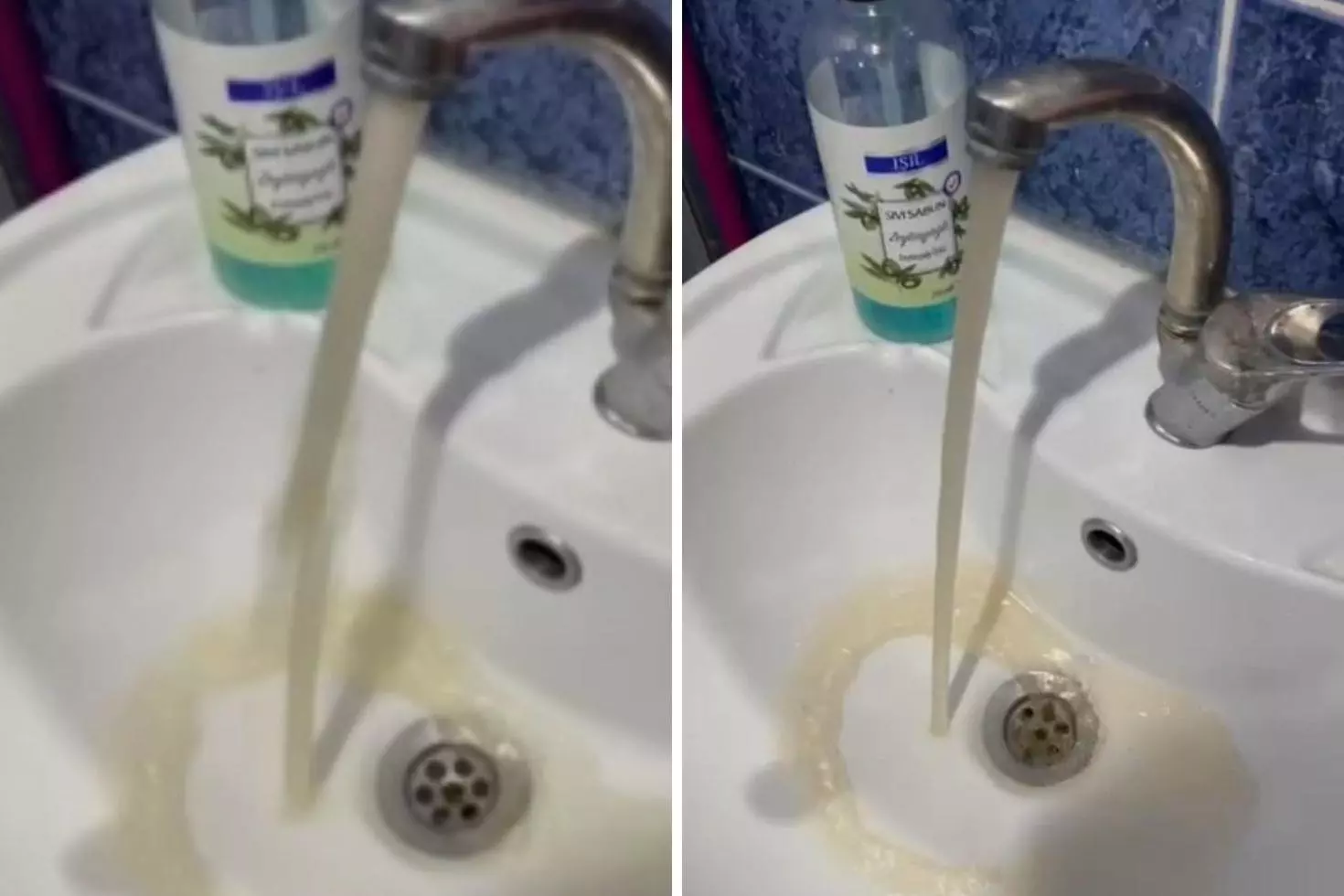 Vatandaşlar isyan etti Su değil çamur akıyor