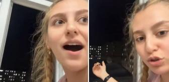 Karşısındaki erkek yurdunu gösterip yapılanlara isyan etti