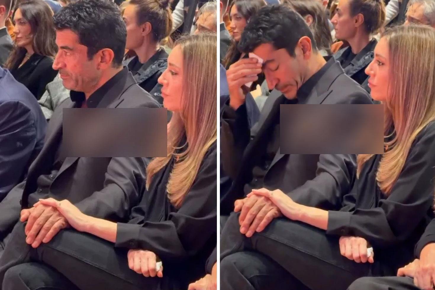 Kenan İmirzalıoğlu’nu gözyaşlarına boğan olay Sinem Kobal bir an olsun elini bırakmadı