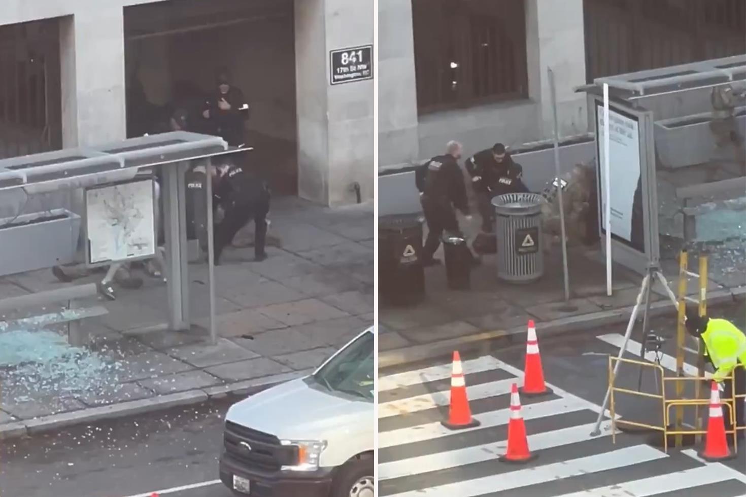 ABD’yi sarsan olaydan ilk görüntüler Saldırgan böyle yakalandı