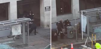 ABD'yi sarsan olaydan ilk görüntüler! Saldırgan böyle yakalandı