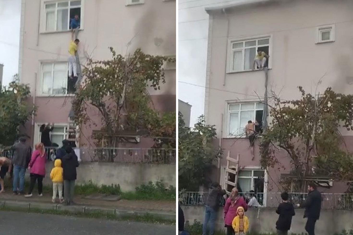 Adeta can pazarı Alacağını tahsil edemeyince binayı ateşe verdi