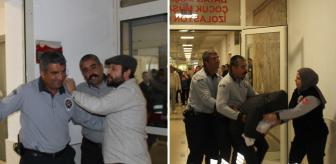 Hasta ve yakınları kendini rolüne kaptırdı, hastanede ortalık karıştı