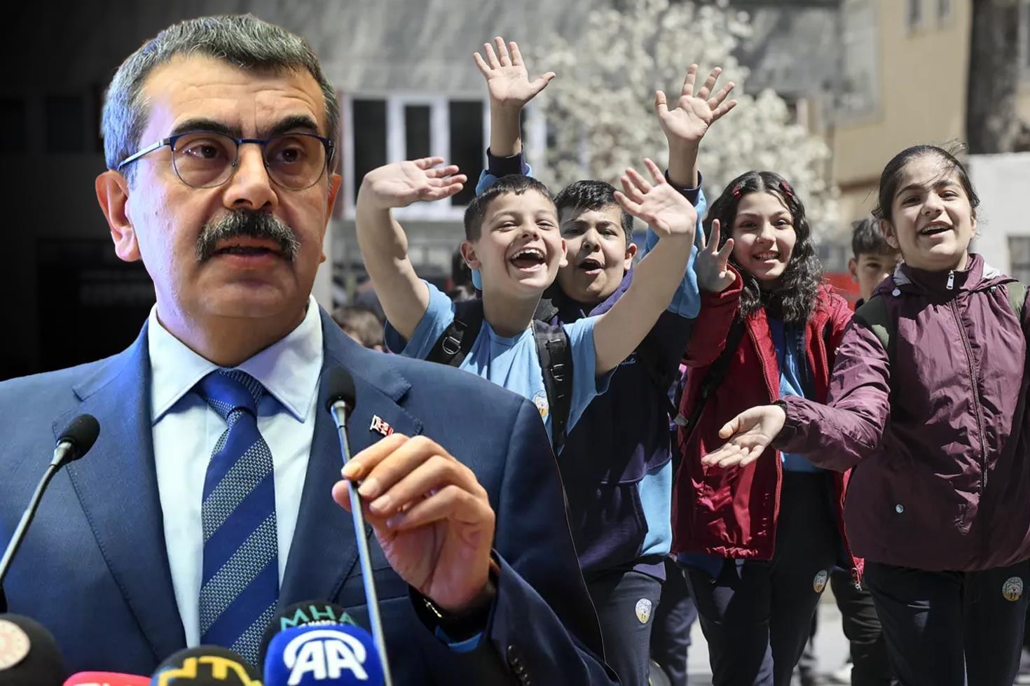 Ara tatil kalkıyor mu Bakan Tekin ilk sinyali verdi