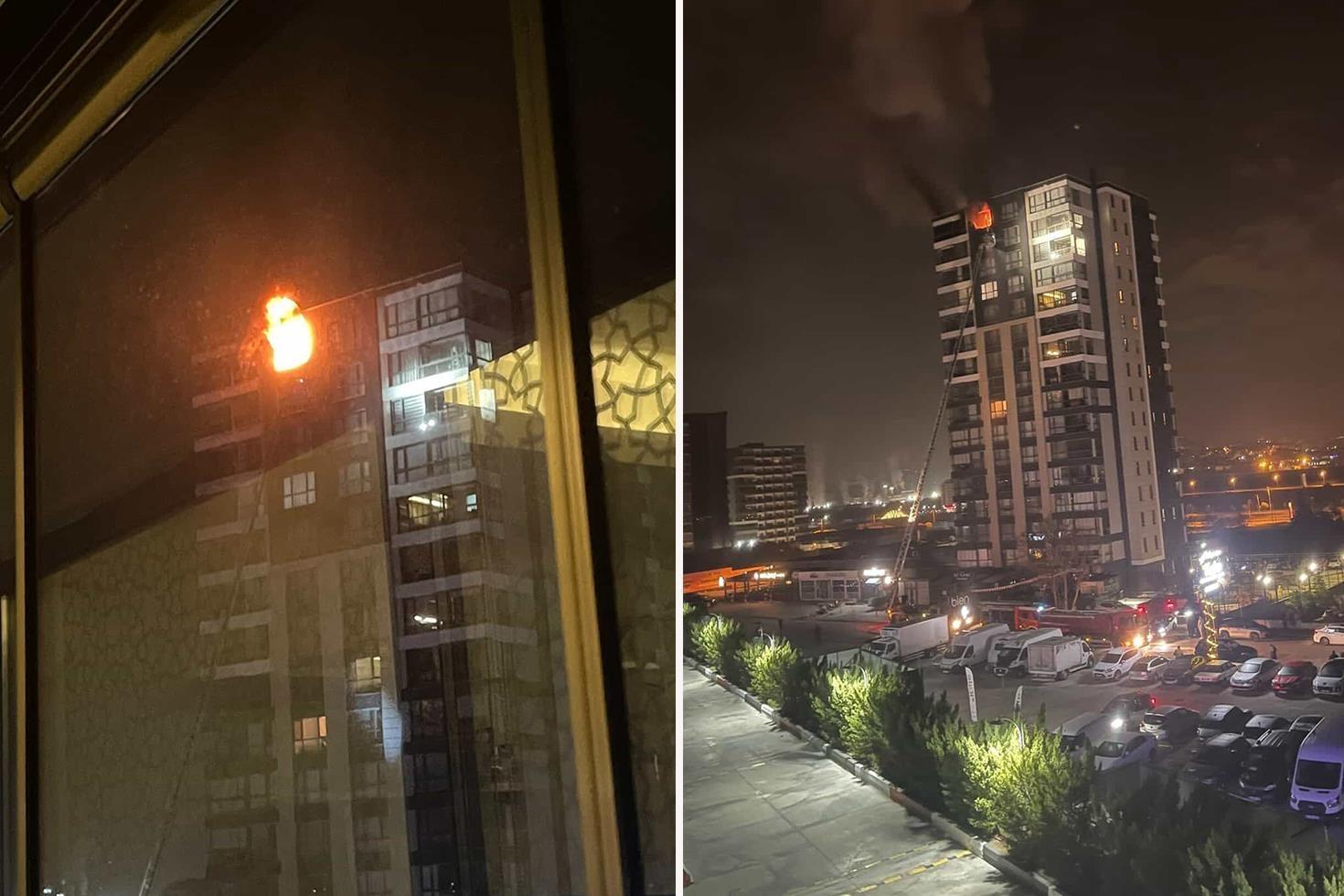 Evindeki yangında mahsur kalan sağlık personeli hayatını kaybetti