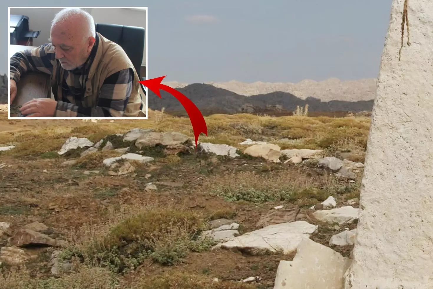 Tarihi araştırma yaparken servet buldu Hemen ekiplere teslim etti