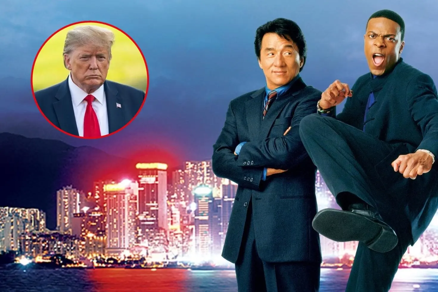 Trump, efsane seri Rush Hour için düğmeye bastı