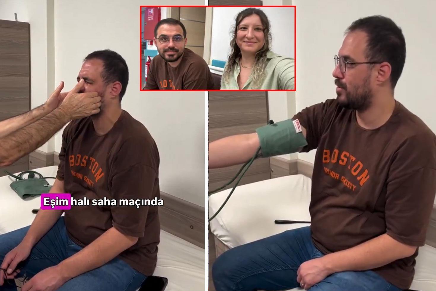 Eşini halı sahaya gönderen kadın aldığı haberle hayatının şokunu yaşadı