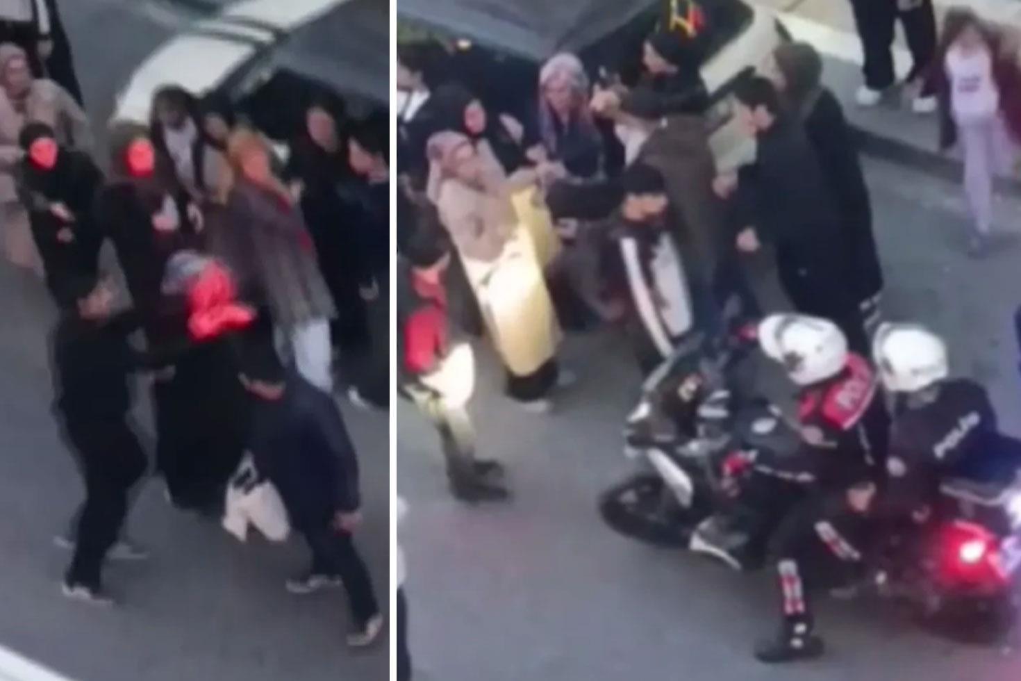 Çığlıkları sokağı inletti Genç kıza dehşeti yaşatan sapığa öldüresiye dayak