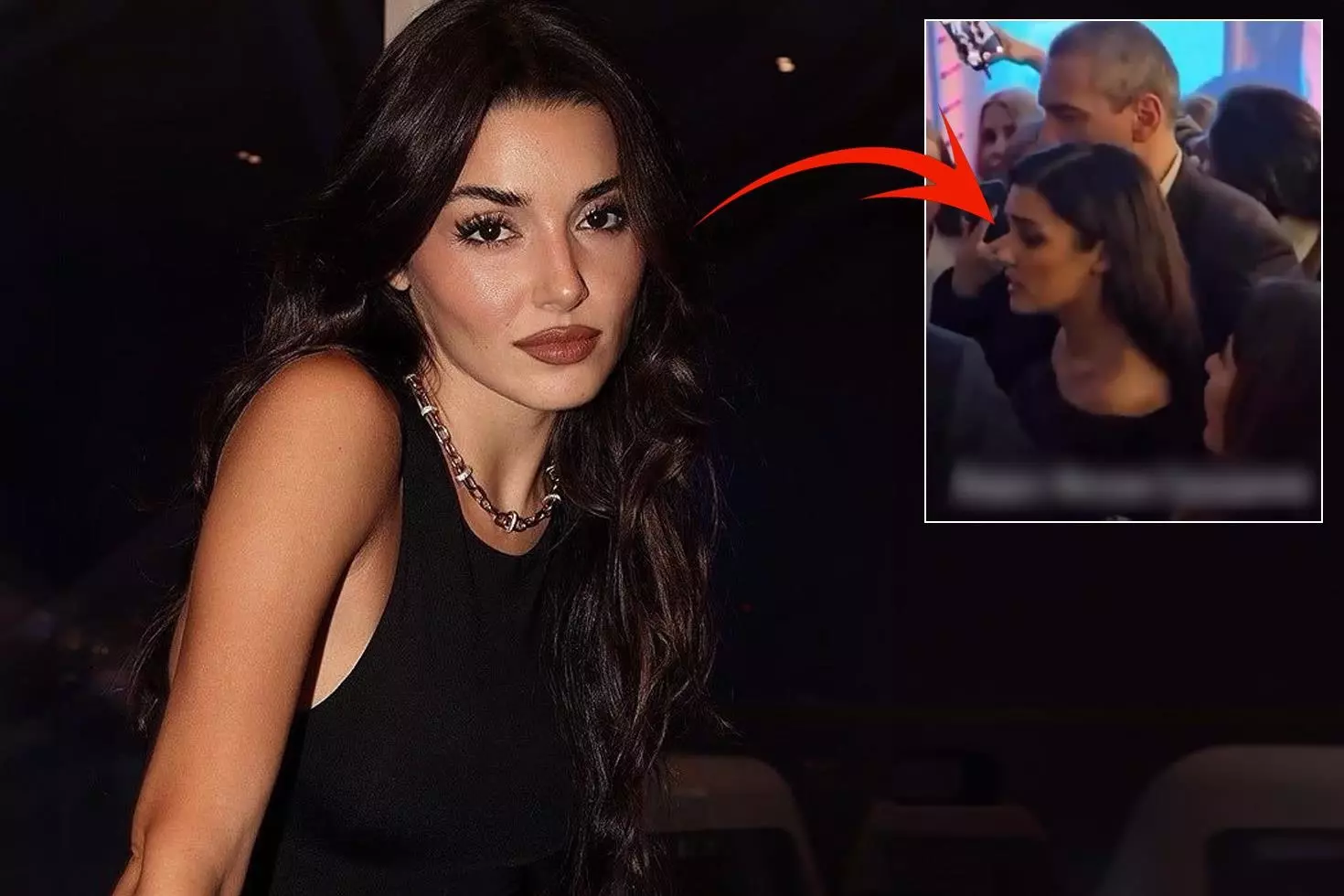 Hande Erçel, korumasının yaptıklarını görünce dayanamadı
