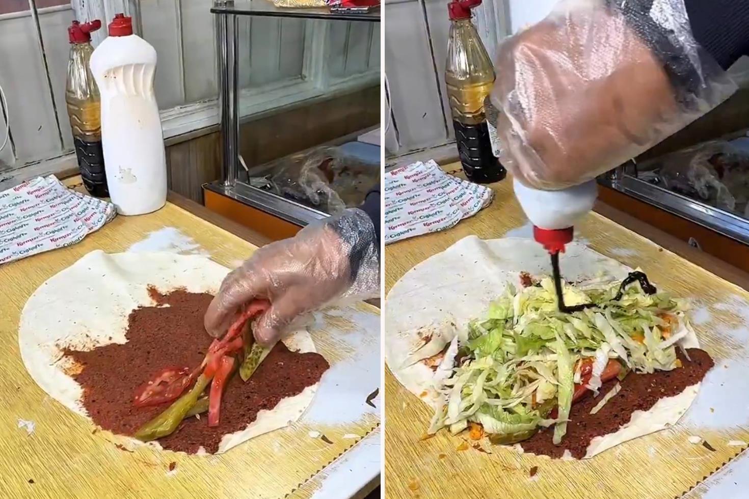 Deterjan kabındaki sosu çiğköfteye döken işletmeye ağır ceza