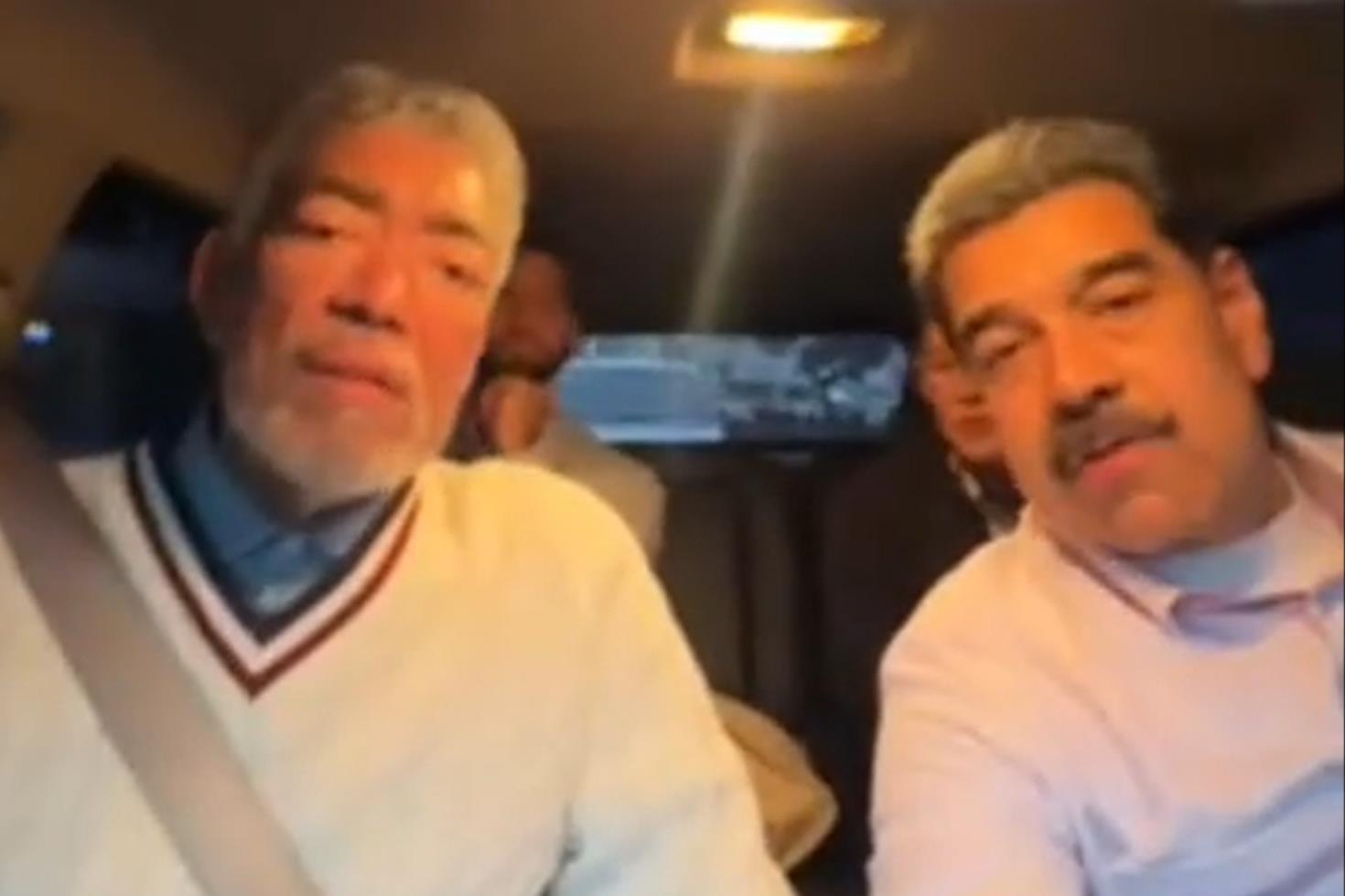 Maduro’dan ’Saklanıyor’ iddialarına direksiyon başında cevap