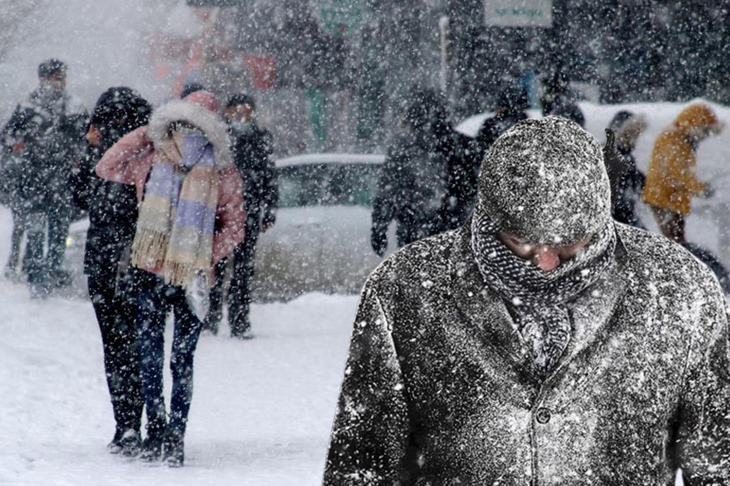 Şiddetli kar geliyor İstanbul için tarih öne çekildi
