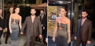 Sıla'nın iddialı elbisesi ve yürüyüşü lansmana damga vurdu