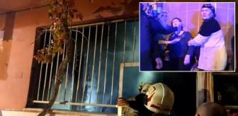 Gece yarısı korkutan yangın! Haberi alınca baygınlık geçirdi