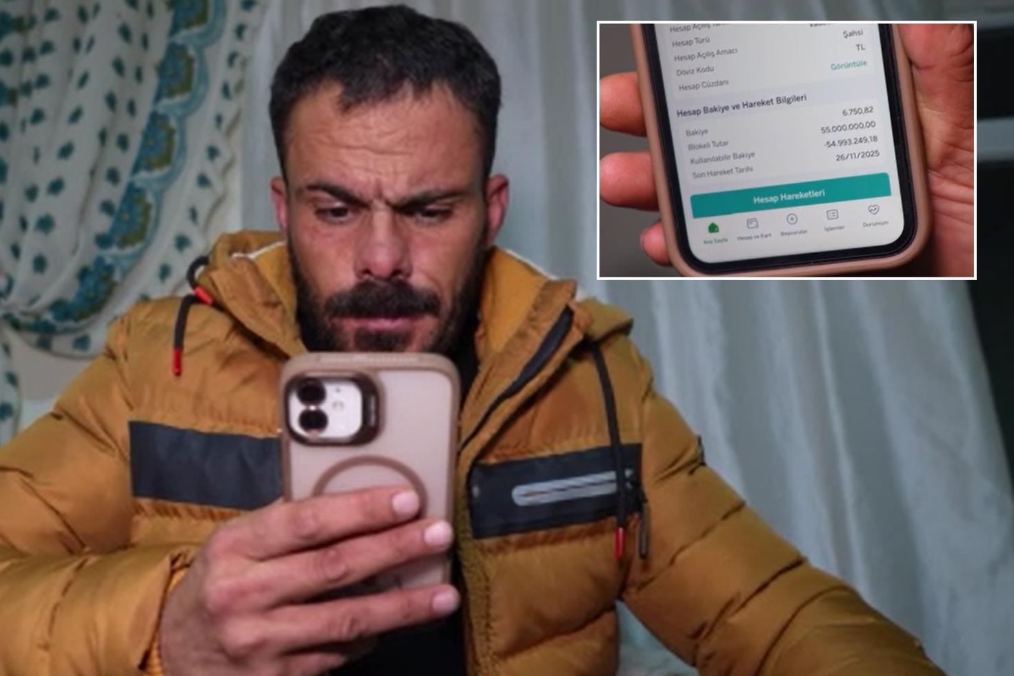 Hesabına servet geldi, gören banka çalışanları bile kendinden geçti