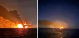 Karadeniz gece alev topuna döndü! İşte gemilerdeki patlamaların nedeni