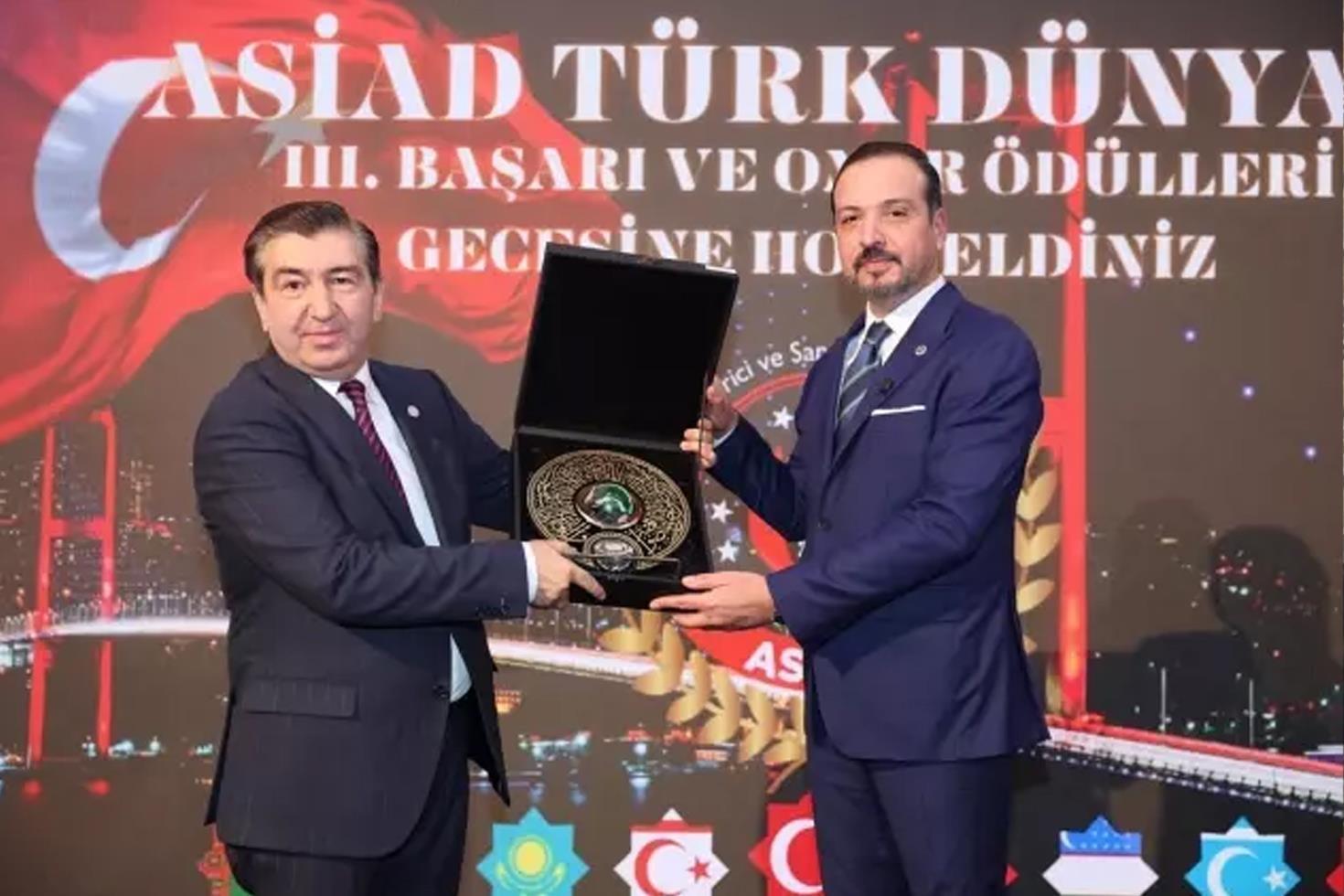 ASİAD Türk Dünyası Başarı Ödülleri sahiplerini buldu