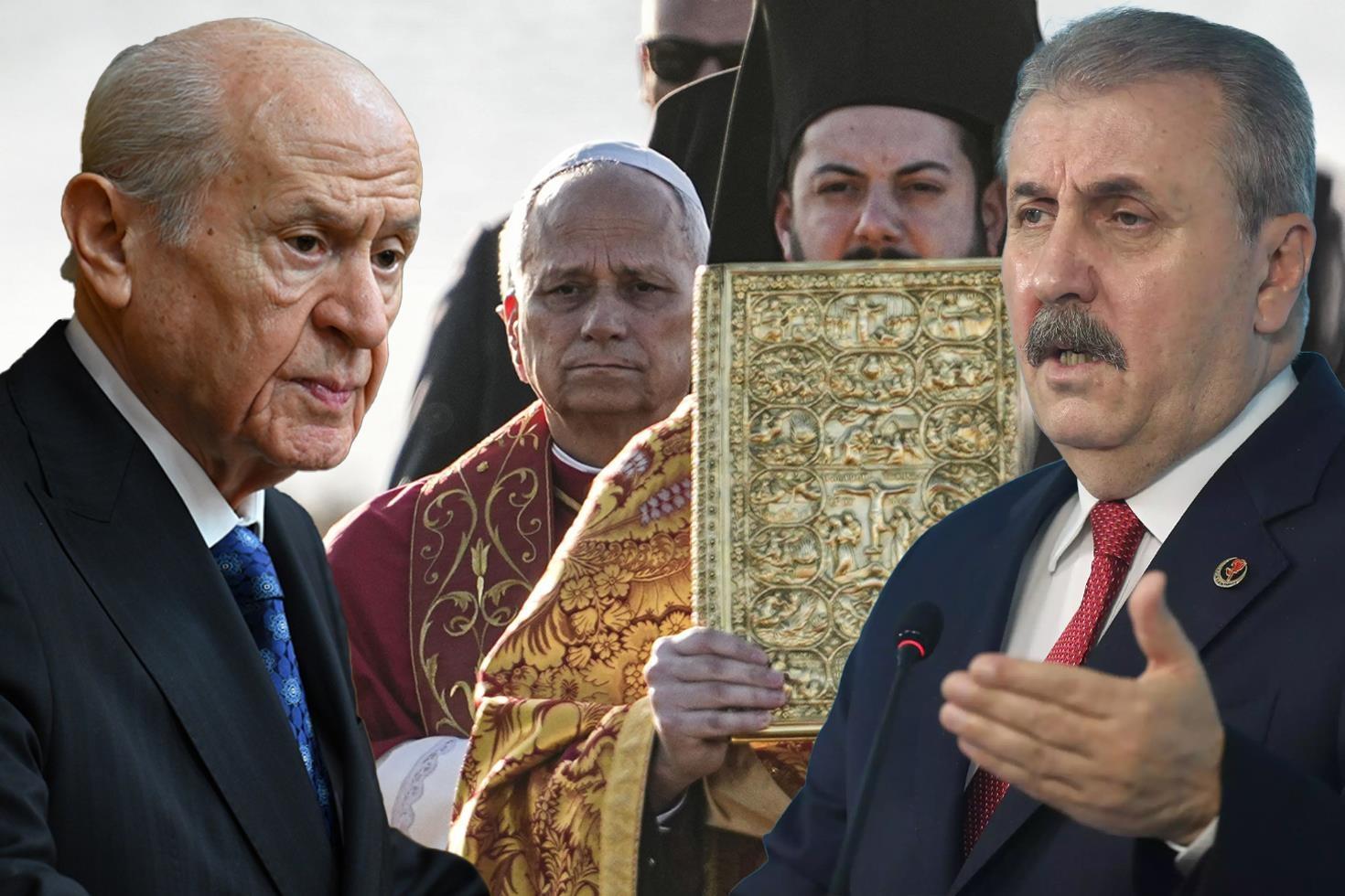 Papa’nın Türkiye ziyareti kriz çıkardı MHP’nin ardından bir tepki de Destici’den