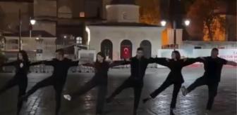 Görüntü İstanbul'dan! Videoyu izleyen "provokasyon" yorumu yapıyor