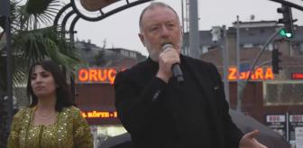 Polis atılan slogana müdahale etti, DEM Partili isim küplere bindi