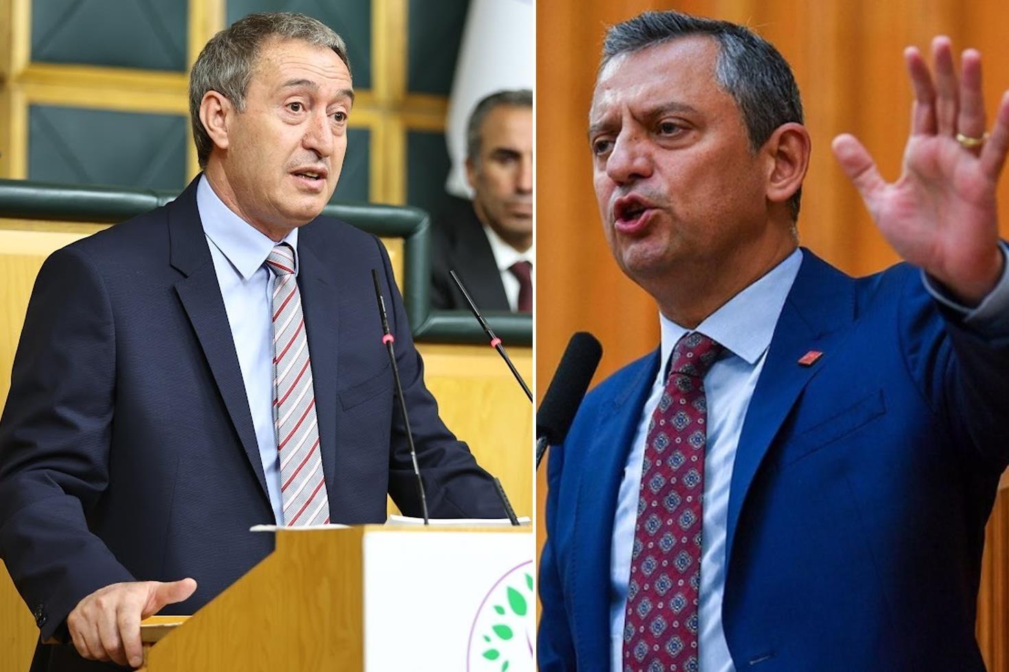 “Cellat“ gerilimi tırmanıyor Tuncer Bakırhan’dan Özel’e sert yanıt