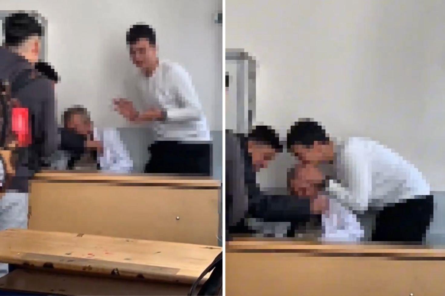 Utanmadan kayda da aldılar Öğrencilerin öğretmene yaptıkları pes dedirtti