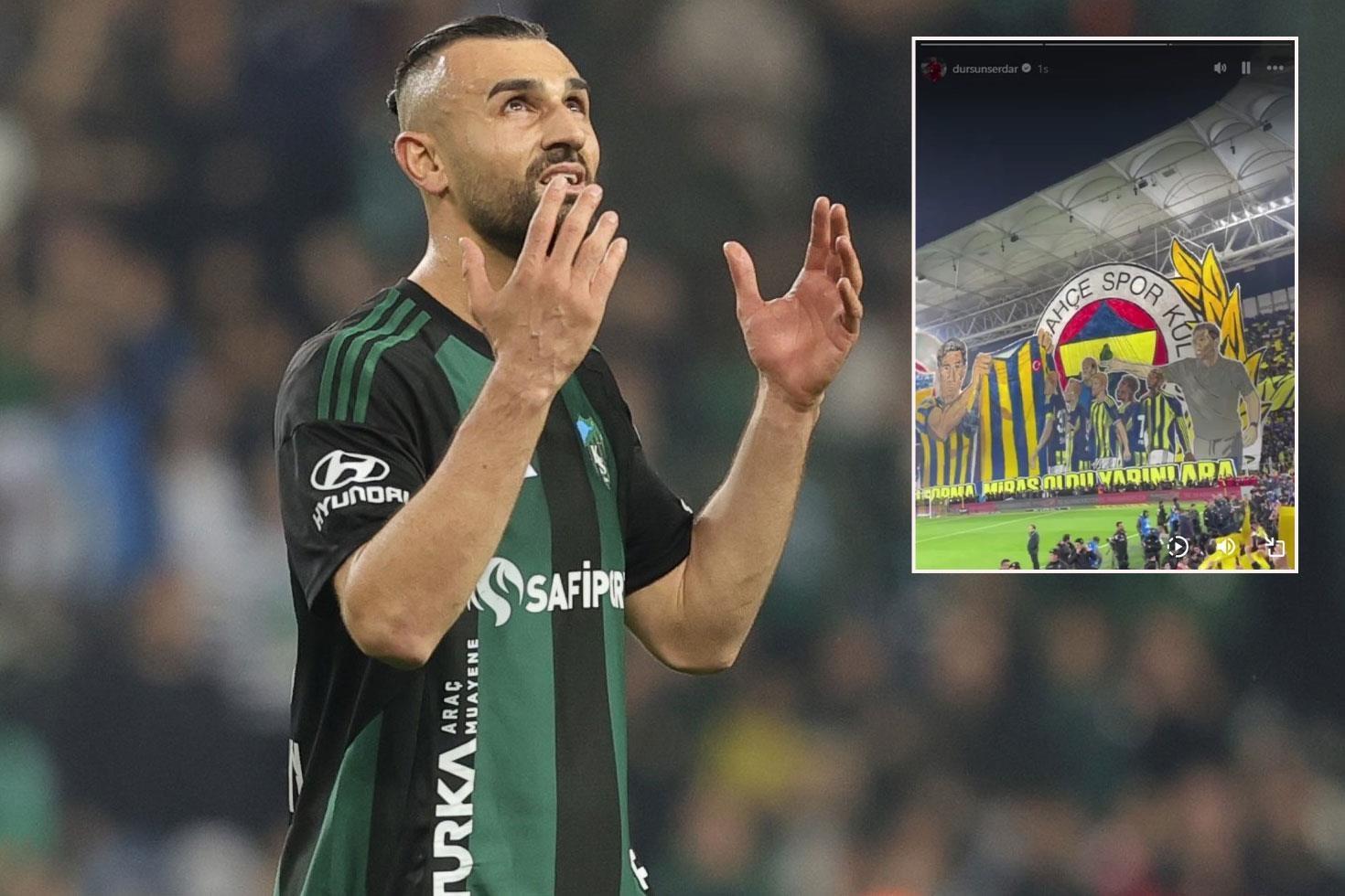 Kadro dışı kalması istenen Serdar Dursun’dan ilk açıklama