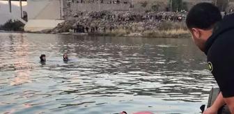 Terliğini almak isterken Dicle Nehri'ne düşen çocuk aranıyor