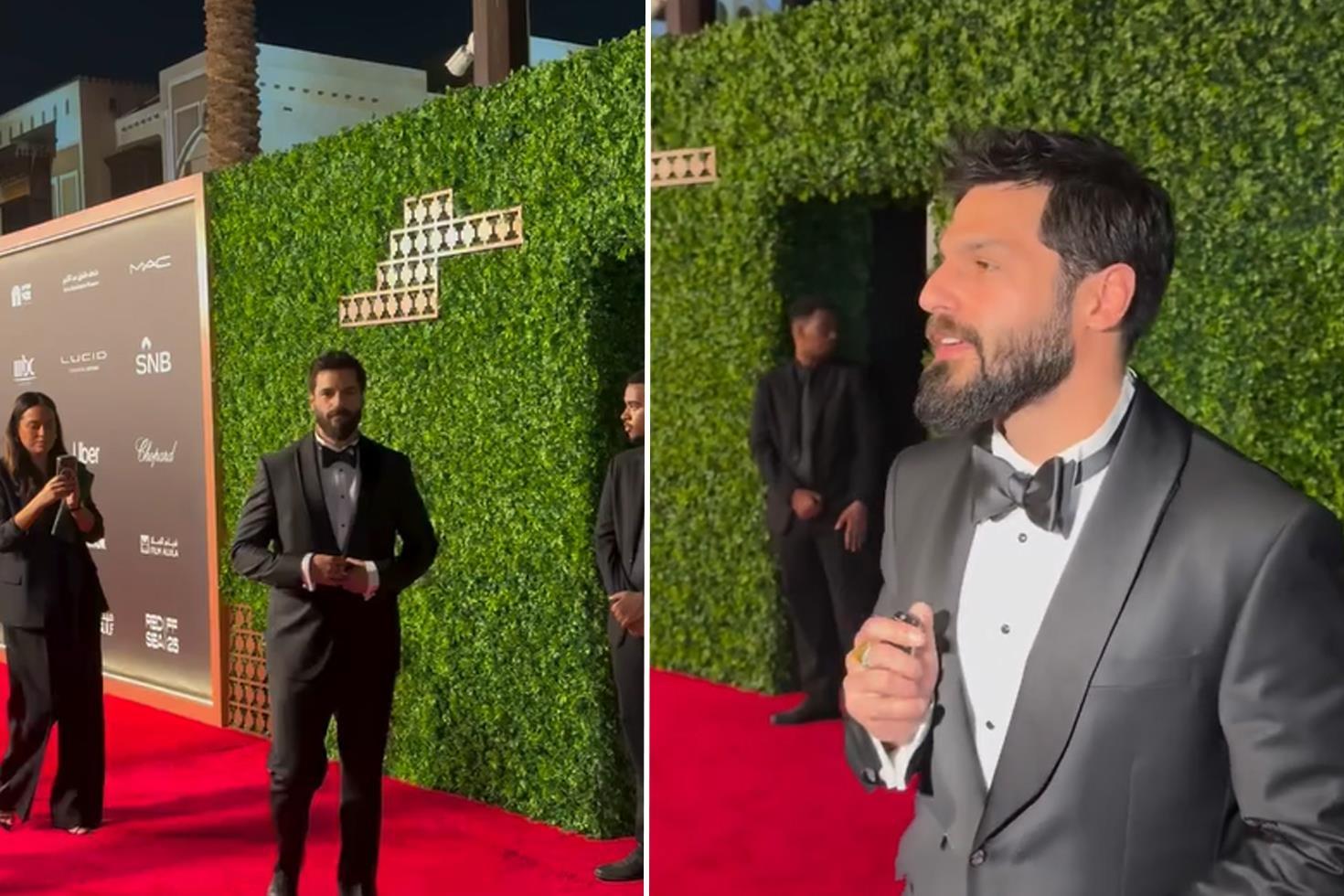 Serkan Çayoğlu, Kızıldeniz Film Festivali’nde Hollywood yıldızlarıyla buluştu