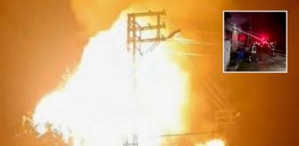 Bomba gibi patladılar! 3 saatte zor söndürüldü