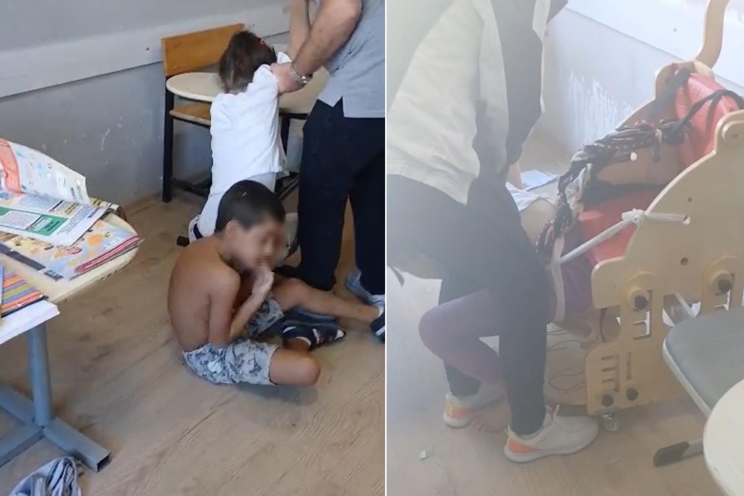 Otizmli öğrenciler iple bağlandı, MEB hemen harekete geçti