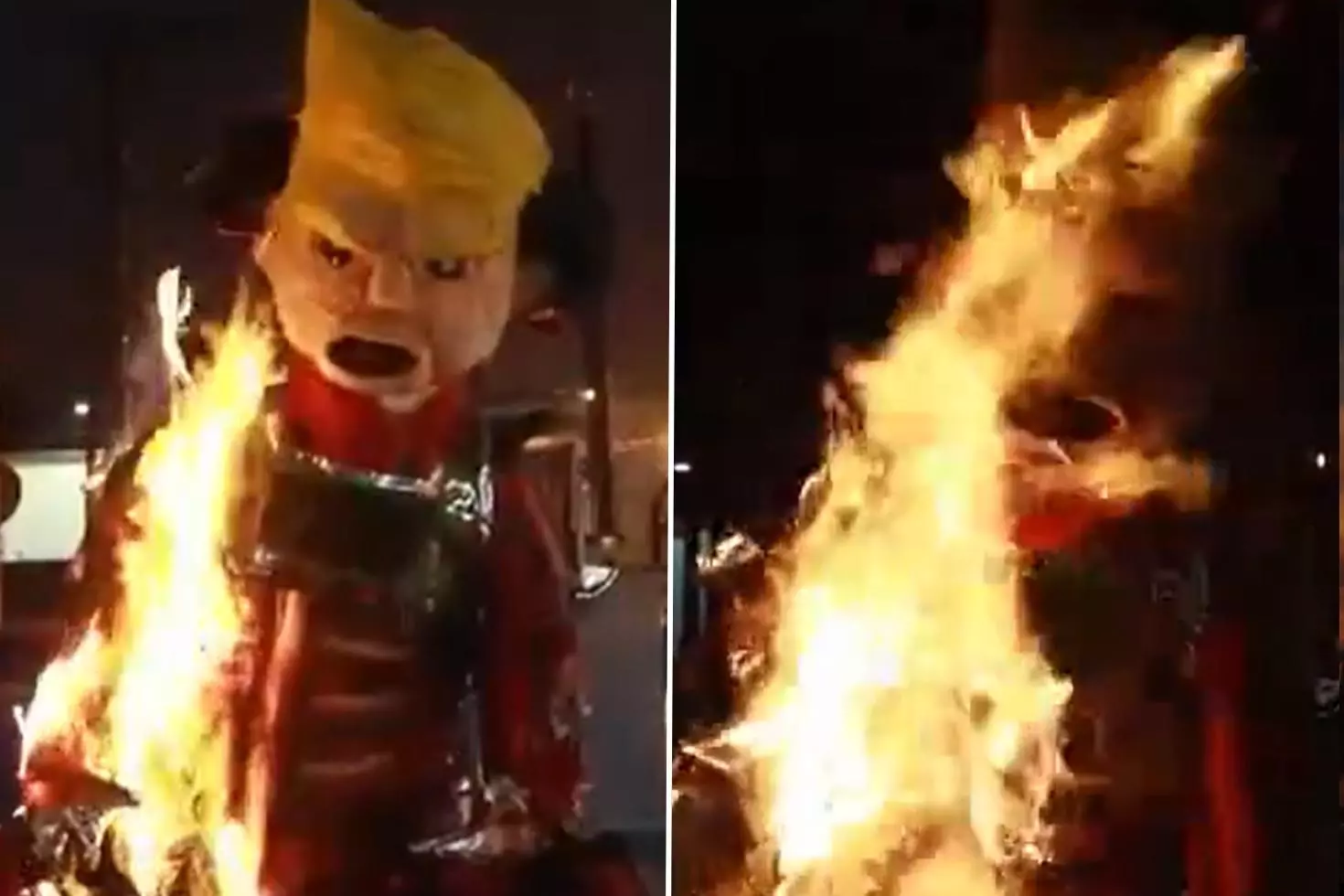 Guatemala’da ’Şeytan Ateşi’ Festivali’nde Trump kuklaları yakıldı