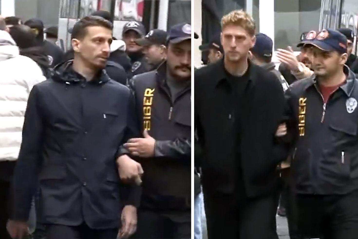 Mert Hakan ve Metehan’ın adliyeye sevk edildiği anlar