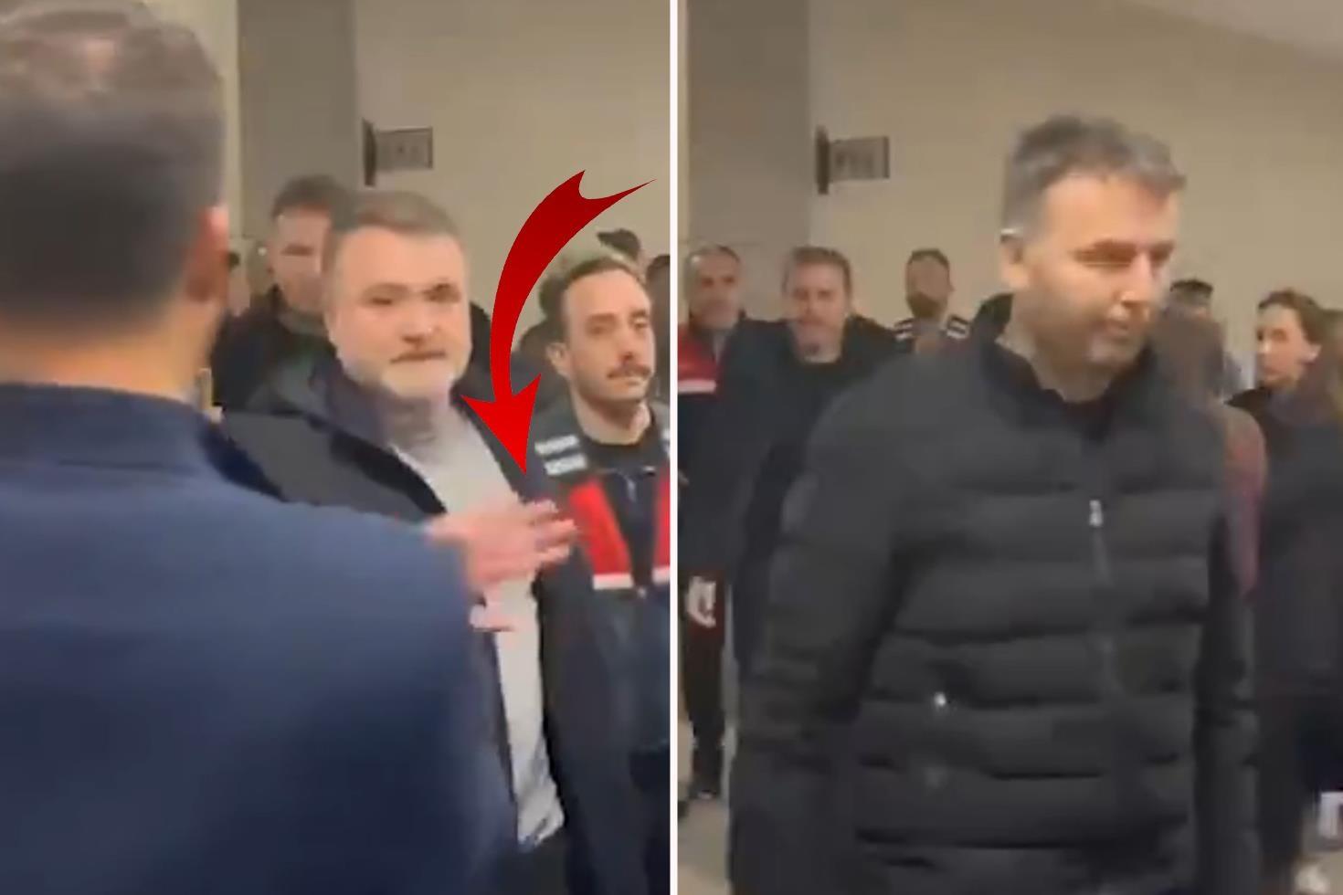 Mehmet Akif Ersoy ve diğer şüpheliler adliyede Gazeteciye böyle saldırdı