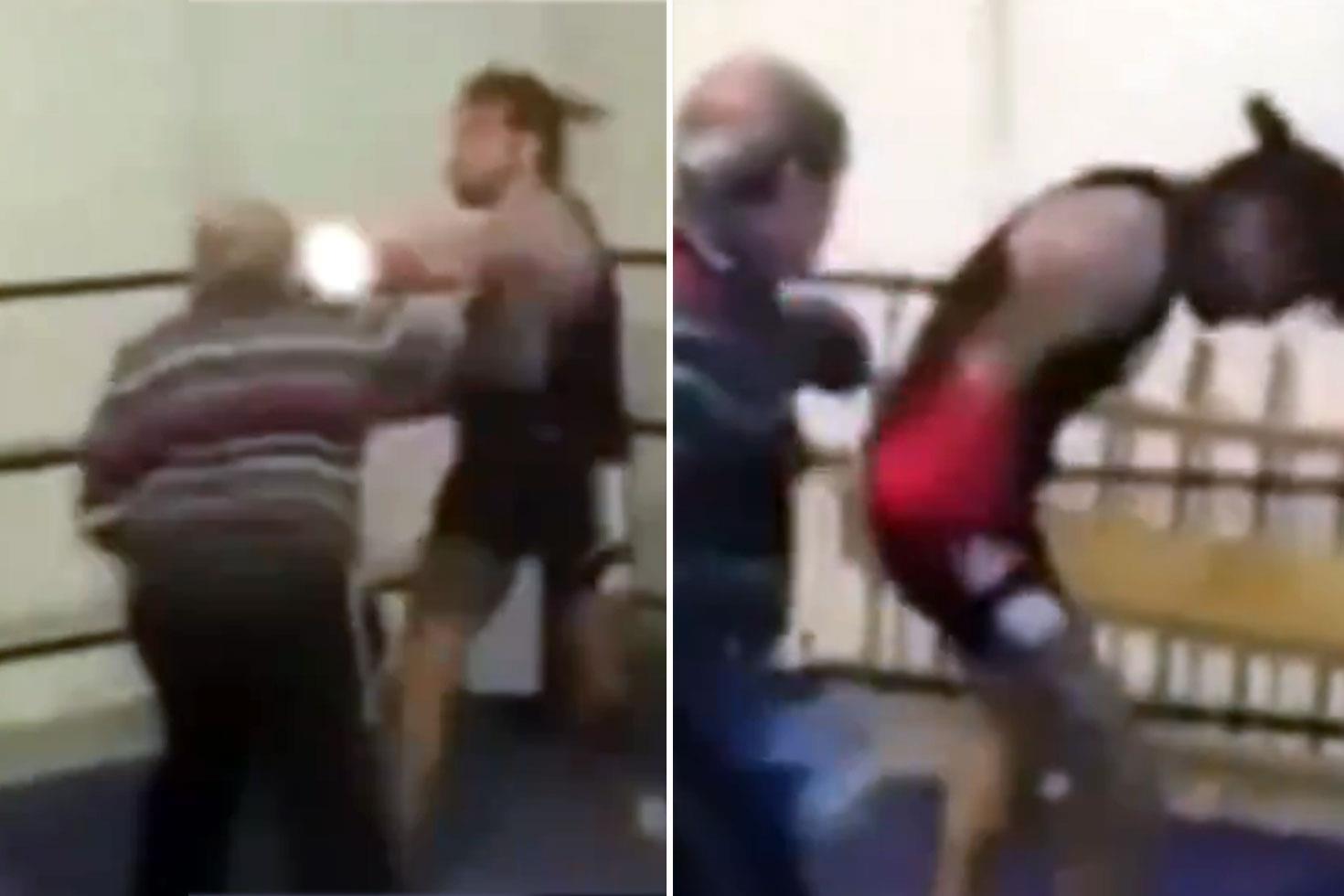 “Eskiden bende boksördüm“ diyen yaşlı adamı tiye alan genç, hayatının şokunu yaşadı