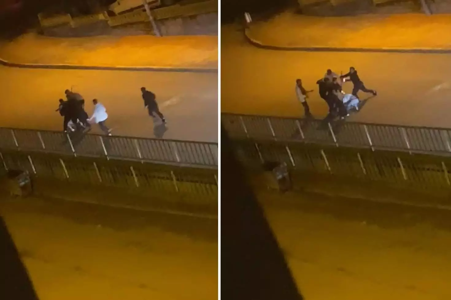 Karabük’te bir genç, 4 kişi tarafından acımasızca böyle darbedildi