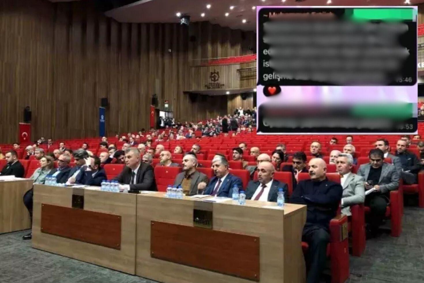 Meclis’te kavga sürerken, attığı mesajlarla yangını körüklemiş