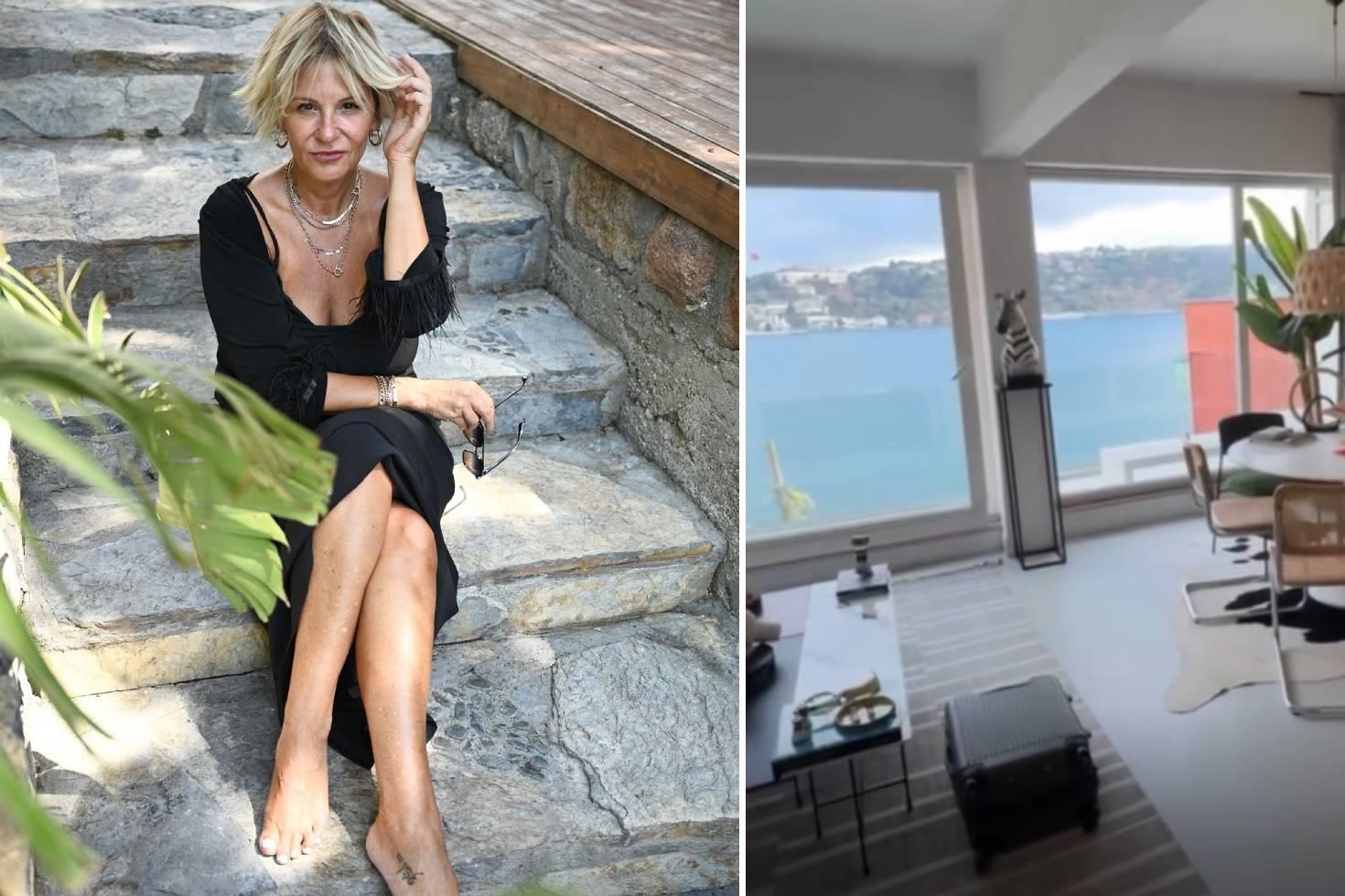 Ayşe Arman boğaz manzaralı evinin kapılarını açtı