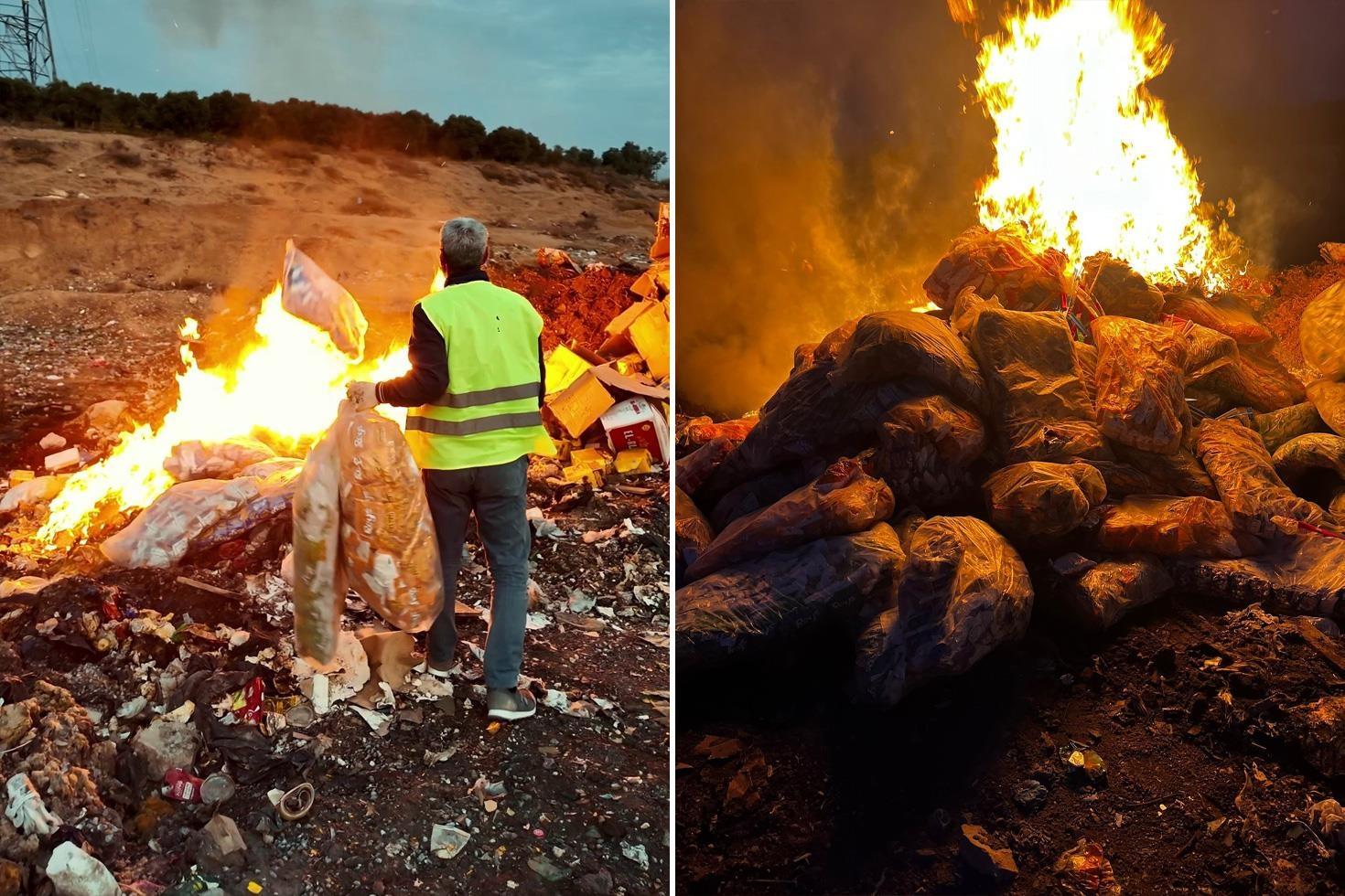 Çocukları zehirleyeceklerdi 2 ton ürün imha edildi