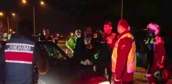 Jandarma ekiplerinin sabrını sınadı: Kıllık yapma