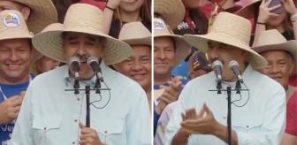 Trump'ın "Vuracağım" dediği ülkenin liderinden şarkılı mesaj