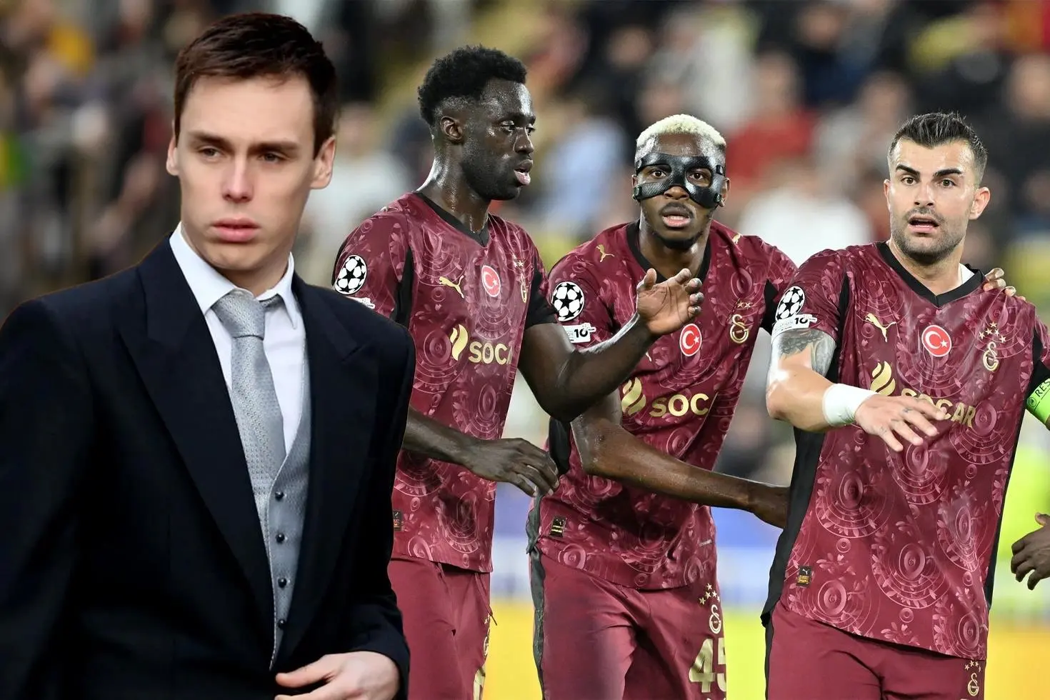 Galatasaray maçına giden Türk baba-oğul, Monaco prensesinin oğlunu dövdü