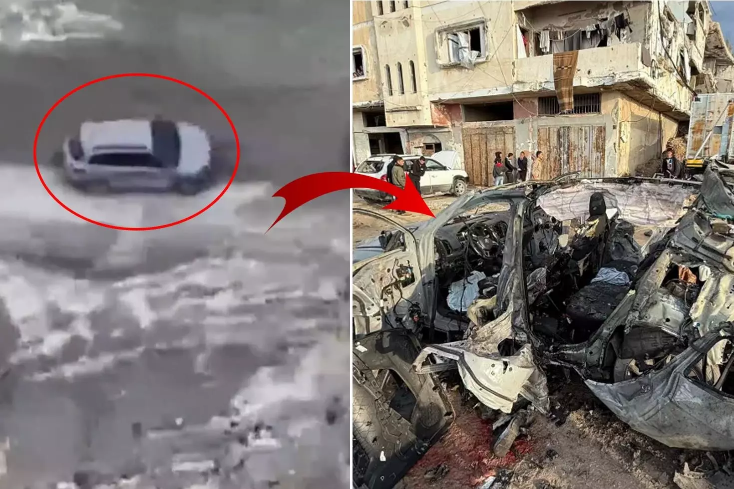 İsrail’den Hamas komutanına suikast Görüntüleri paylaştılar