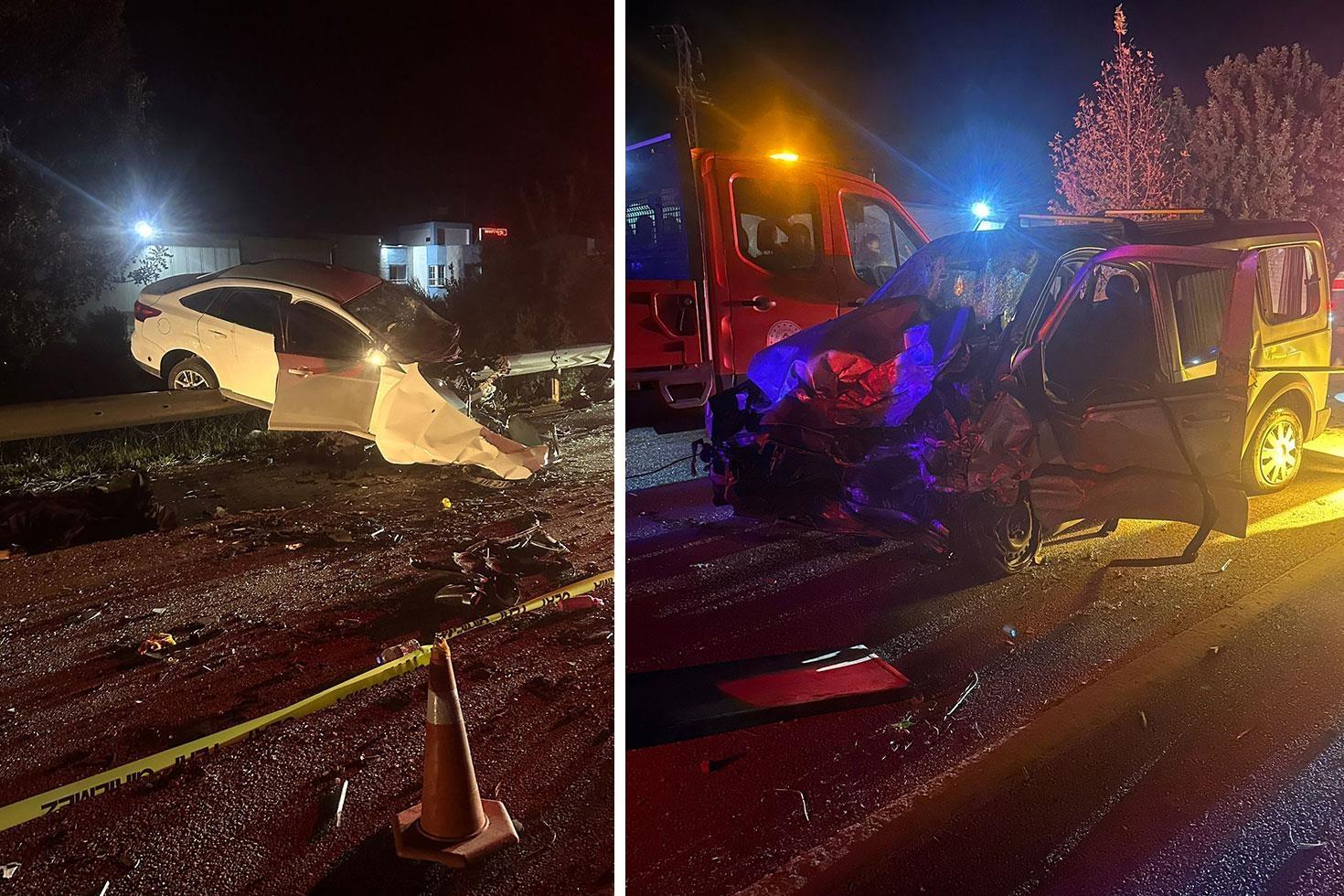 Osmaniye’de feci kaza: 3 ölü, 2 yaralı