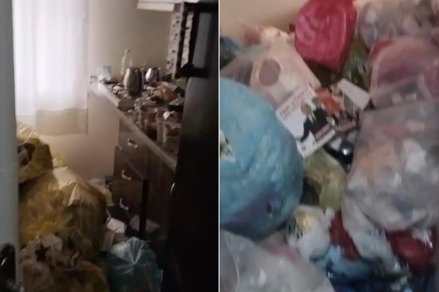 Kiraya verdiği dairesine çilingirle girdi Gördükleri karşısında öylece kaldı