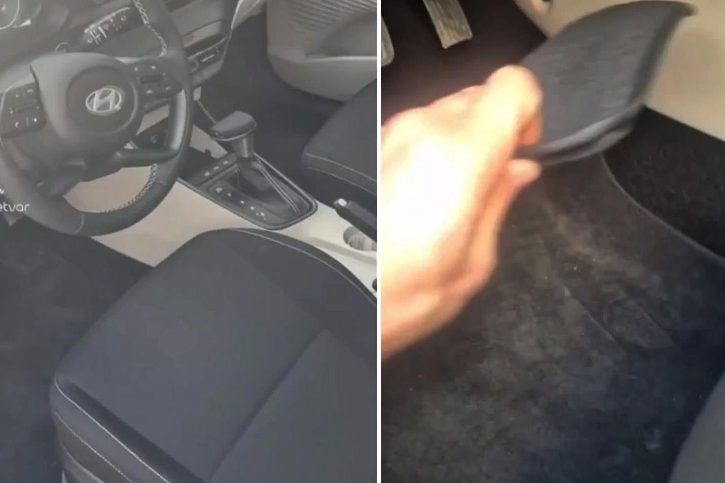 Sıfır araç aldı, paspası kaldırınca neye uğradığını şaşırdı: Yazıklar olsun